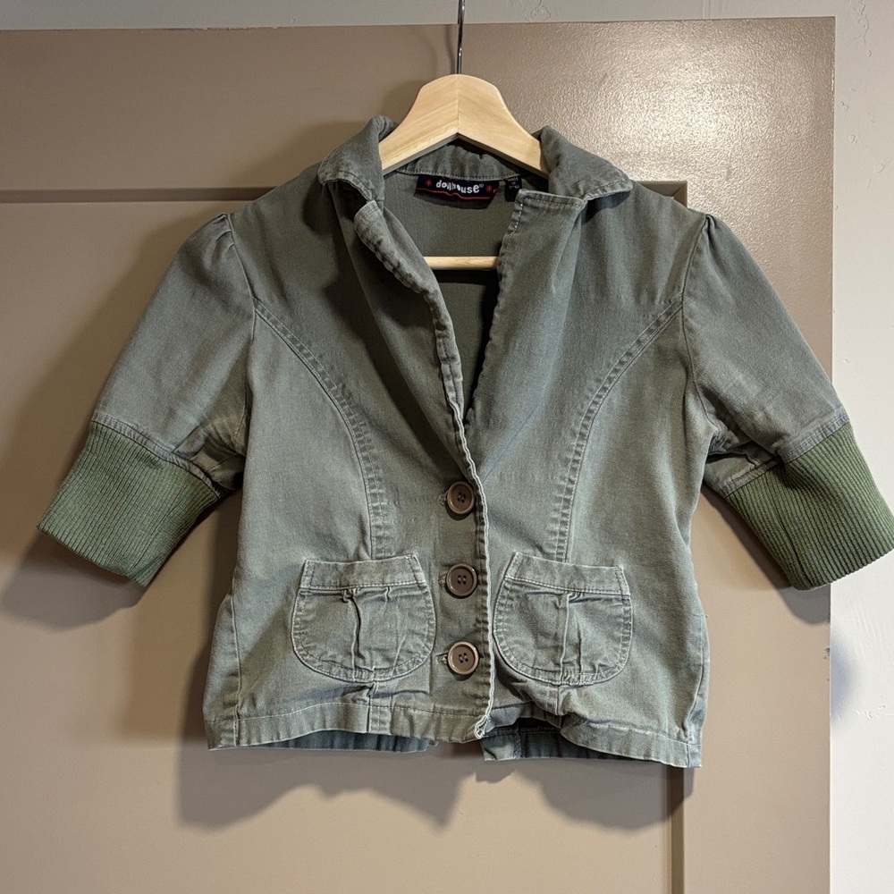 Dollhouse Y-2K Button-Up Jacket